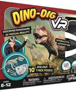 Abacus Brands STEAM Dino Dig VR - Virtual Reality Kids Scien...